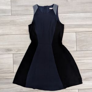 Banana Republic Classic A Line Zipper Back Dress